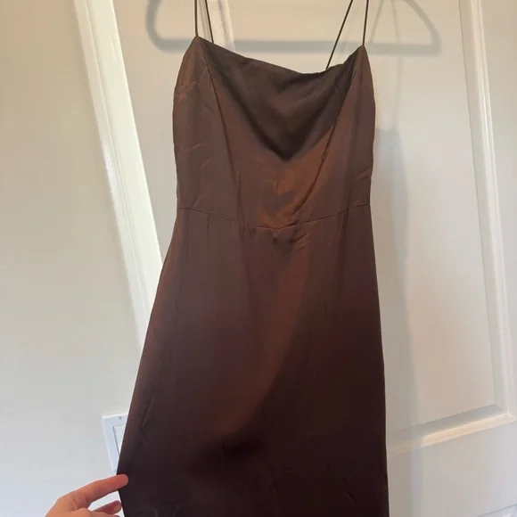 Reformation Frankie Silk Dress - Picture 8 of 12